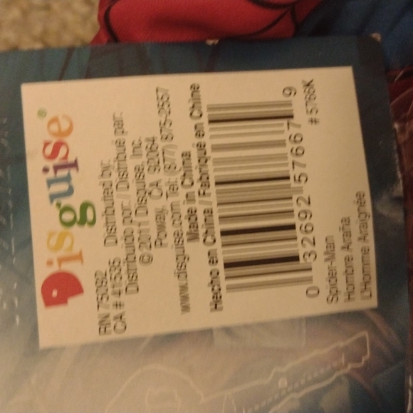 Spider Man costume - Picture 9 of 9